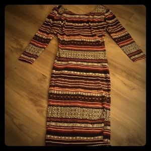 🎁4/$20🎁 super cute tribal print mini dress